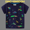 Icone™ DinoShirt: T-shirt Dinosaure Phosphorescent Pour Enfant