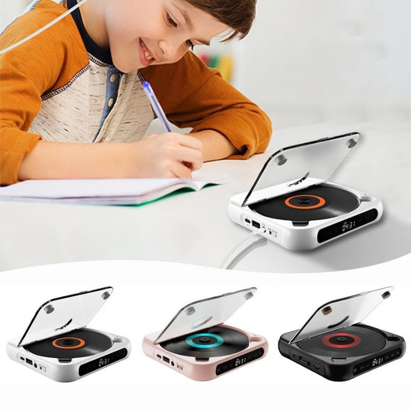 CDPlayer: Portable Bluetooth Et Filaire Lecteur CD