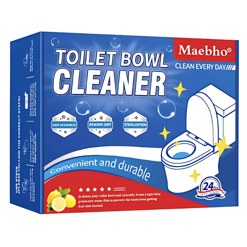 Cleaner Pro° ToiletTablets: Nettoyant Automatique À Insérer Dans La Cuvette Des Toilettes Comprimés