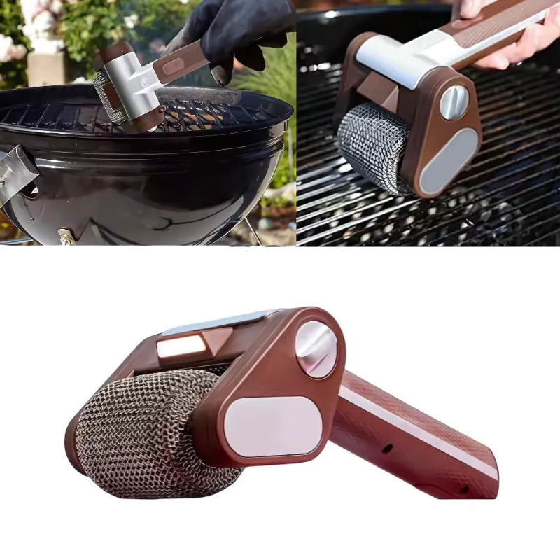 Cleaner Pro° GrillCleaner: Rechargeable  Électrique Sans Balais Nettoyeur De Gril Rouleau