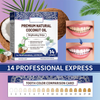 TeethStrip: TeethStrip: Naturelles À La Noix De Coco Blanchiment Et Éclaircissement Des Dents Bandes