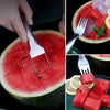 Globetrek° FruitCutter: Fourchette Et Coupe-Fruit Multifonction 2 en 1