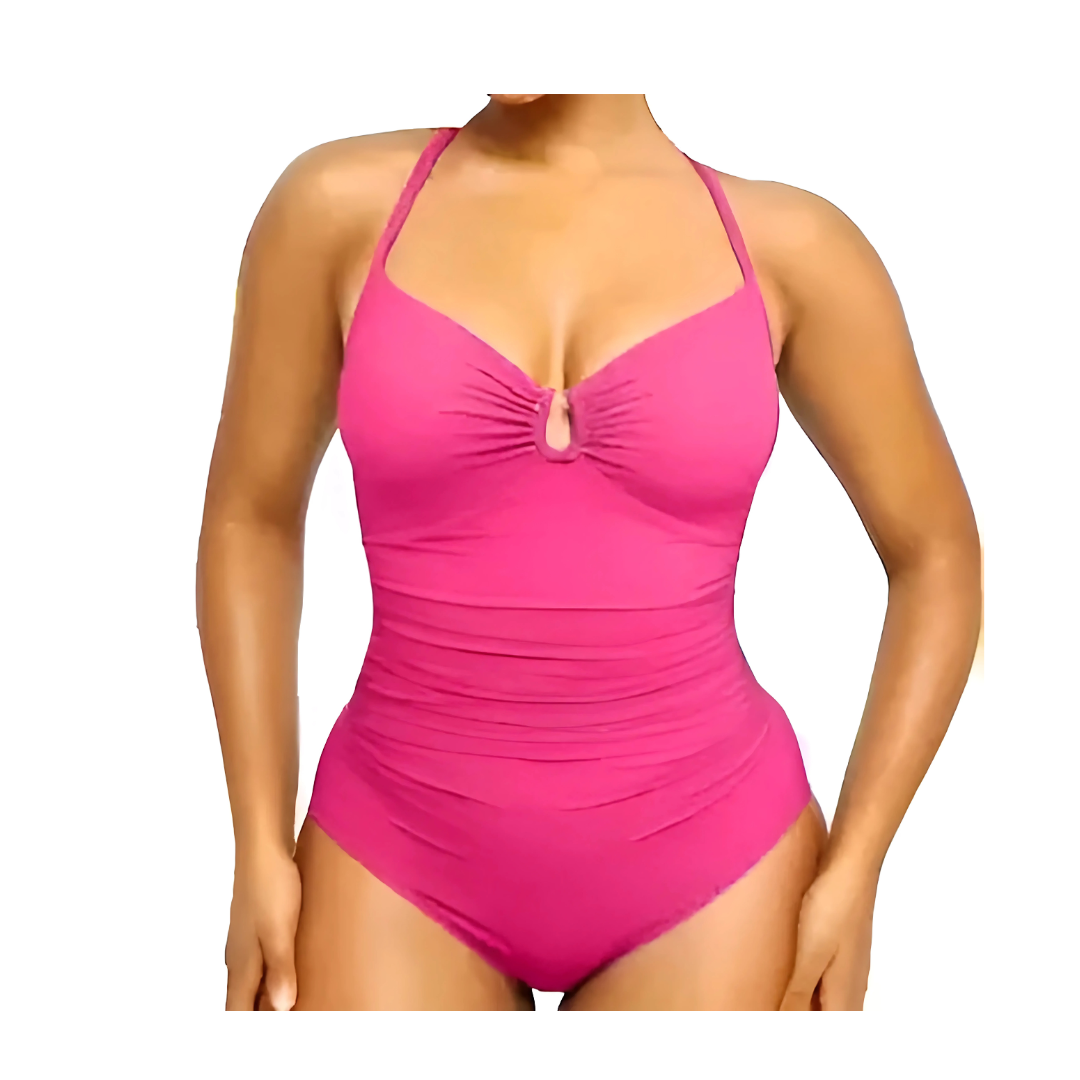Icone™ ShapingSwimsuit: Élégant Bretelles Croisées Dans Le Dos Moulant Maillot De Bain