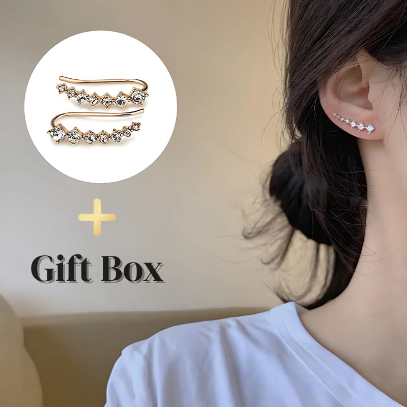 Jewelance™ ClipEarrings 1+1 GRATUIT: Longues Élégantes Clips Boucles D'Oreilles Dans Coffret Cadeau