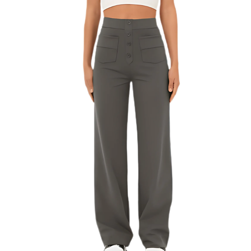 Icone™ FlexTrousers: Taille Haute Confort Tout Au Long De La Journée Flexible Pantalon