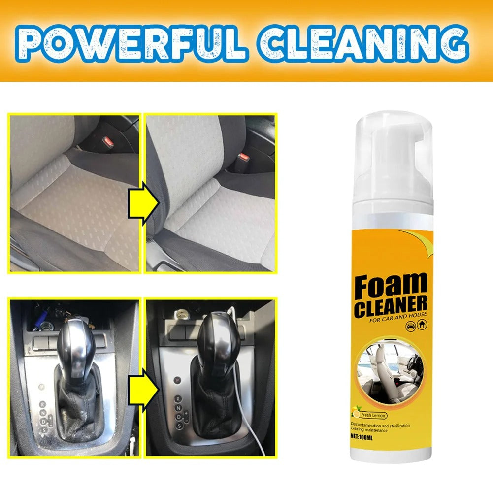 Cleaner Pro° FoamCleaner: Multi-usages Maison Et Voiture Nettoyage Spray Moussant