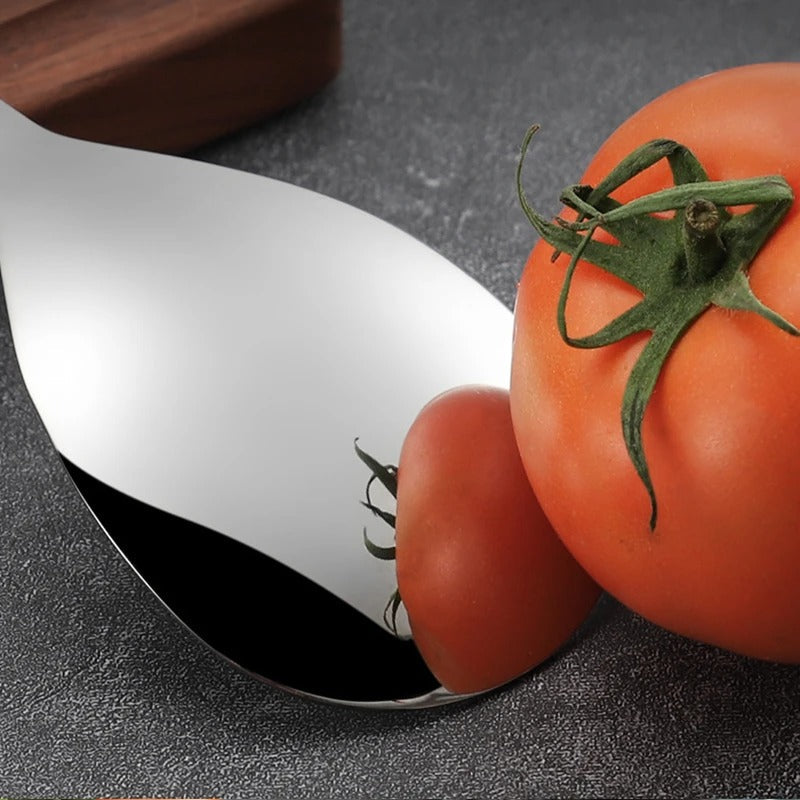 Globetrek° RiceSpoon - Anti-adhérent Acier Inoxydable Cuillère à Servir le Riz