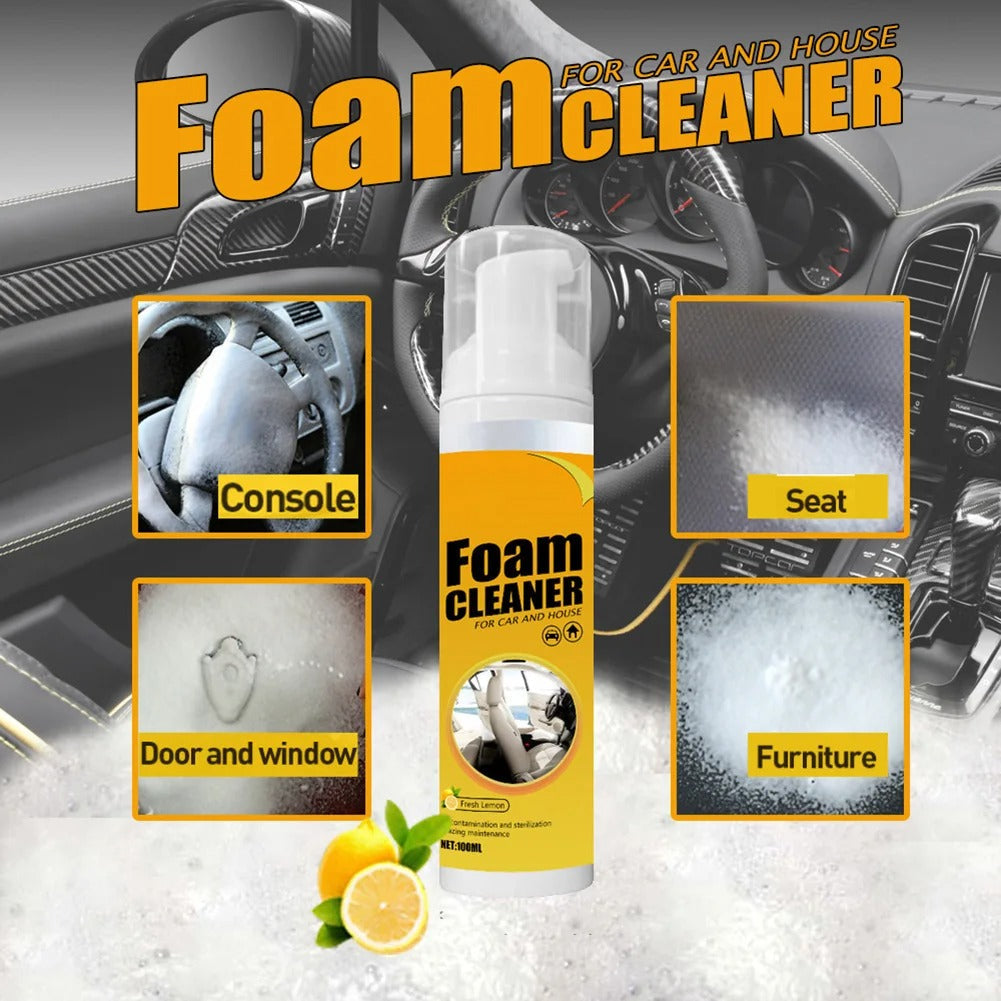 Cleaner Pro° FoamCleaner: Multi-usages Maison Et Voiture Nettoyage Spray Moussant