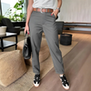 Icone™ ClassyPants: Classique Coupe Droite Taille Haute Pantalon Pour Femmes