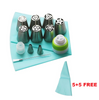 Globetrek° PipingTip: Acier Inoxydable Gâteau Et Pâtisserie Décoration Piping Conseil Ensemble