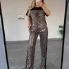 Icone™ LeopardOutfit: Confort Toute La Journée Avec Ensemble 2 Pièces Tenue Léopard