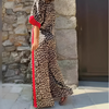 Icone™ LeopardOutfit: Confort Toute La Journée Avec Ensemble 2 Pièces Tenue Léopard