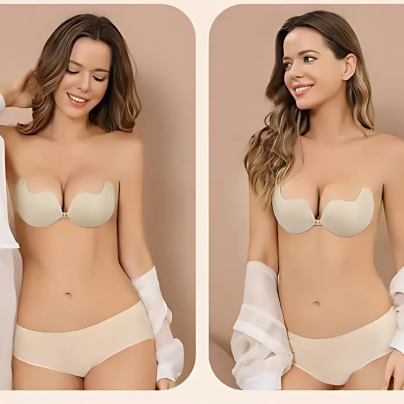 Icone™ PushBra 1+1 GRATUIT: Soutien-Gorge Push-Up Sans Bretelles Auto-Adhésif