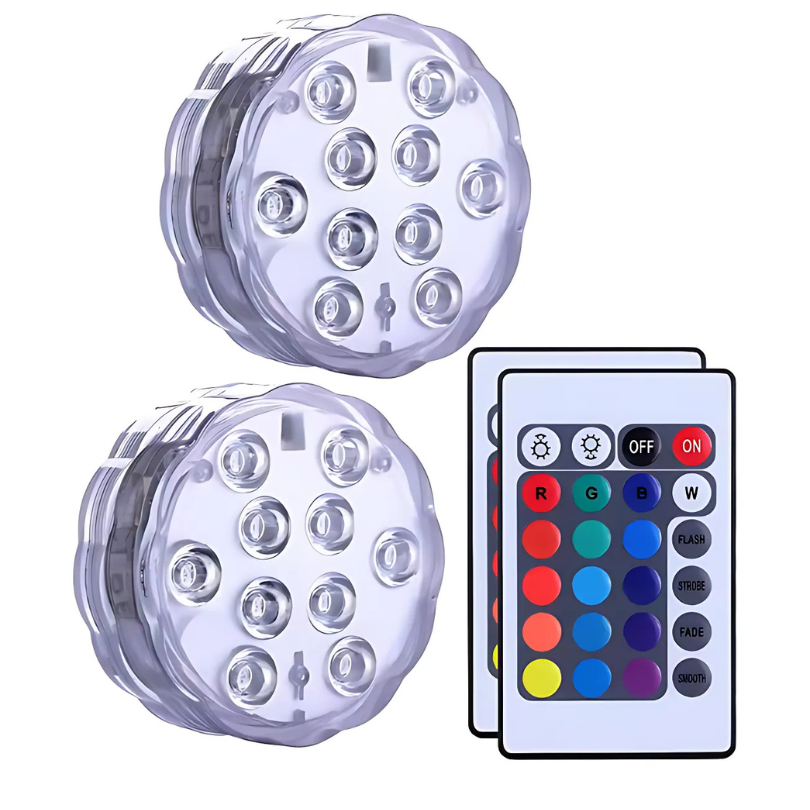 Ledsen™ PoolLights 1+1 GRATUIT : LED Imperméables Pour Piscine, Bain Et Fête Lumières
