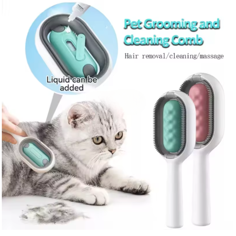 DogCatFri™ GroomingBrush 1+1 GRATUIT: Animaux Domestiques Épilateur Et Massage Brosse
