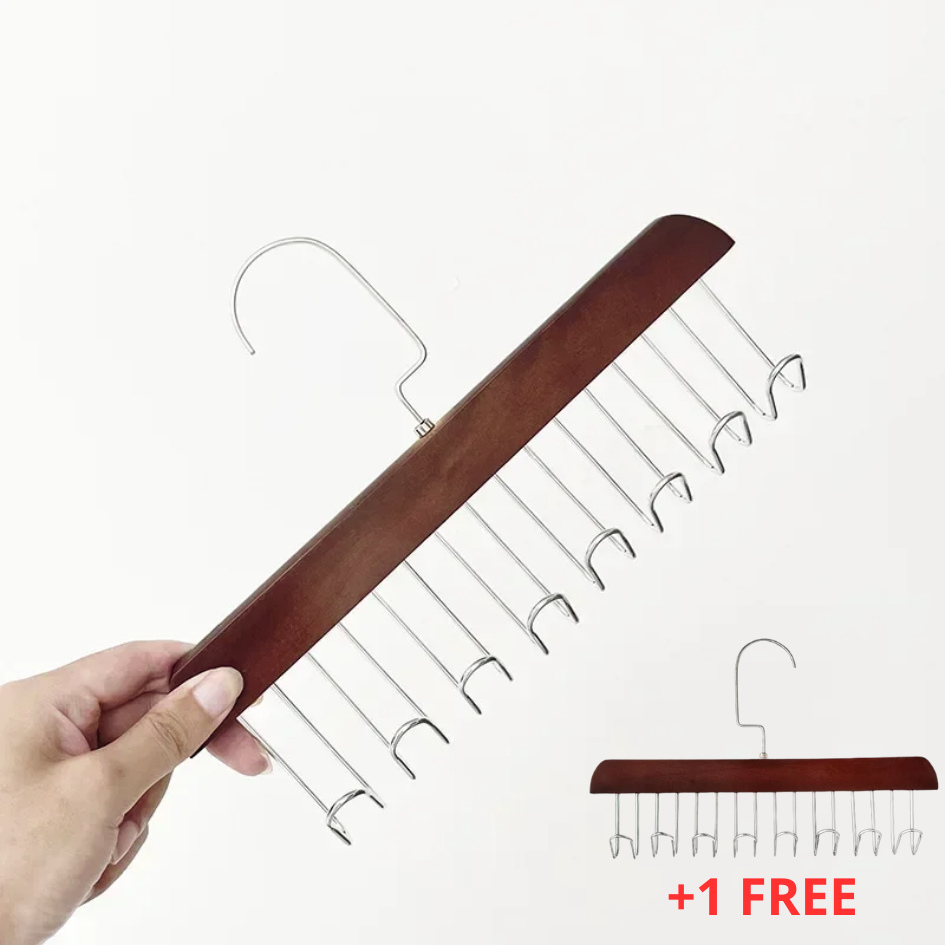 GlideHold® ClosetHanger 1+1 GRATUIT: Cintre A Vêtements Durable, Gain De Place Et Polyvalent