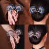 Rose® HairTie 1+1 GRATUIT: Élégant  Élastique À Cheveux Élégant Vintage Queue De Cheval En Cristal Twist Holder