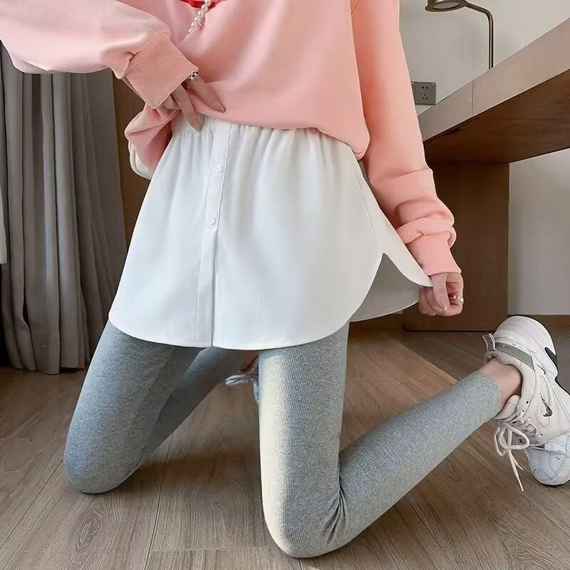 Icone™ WaistSkirt 1+1 GRATUIT: Chic Extensible Chemisier Jupe Taille Haute Pour Femme
