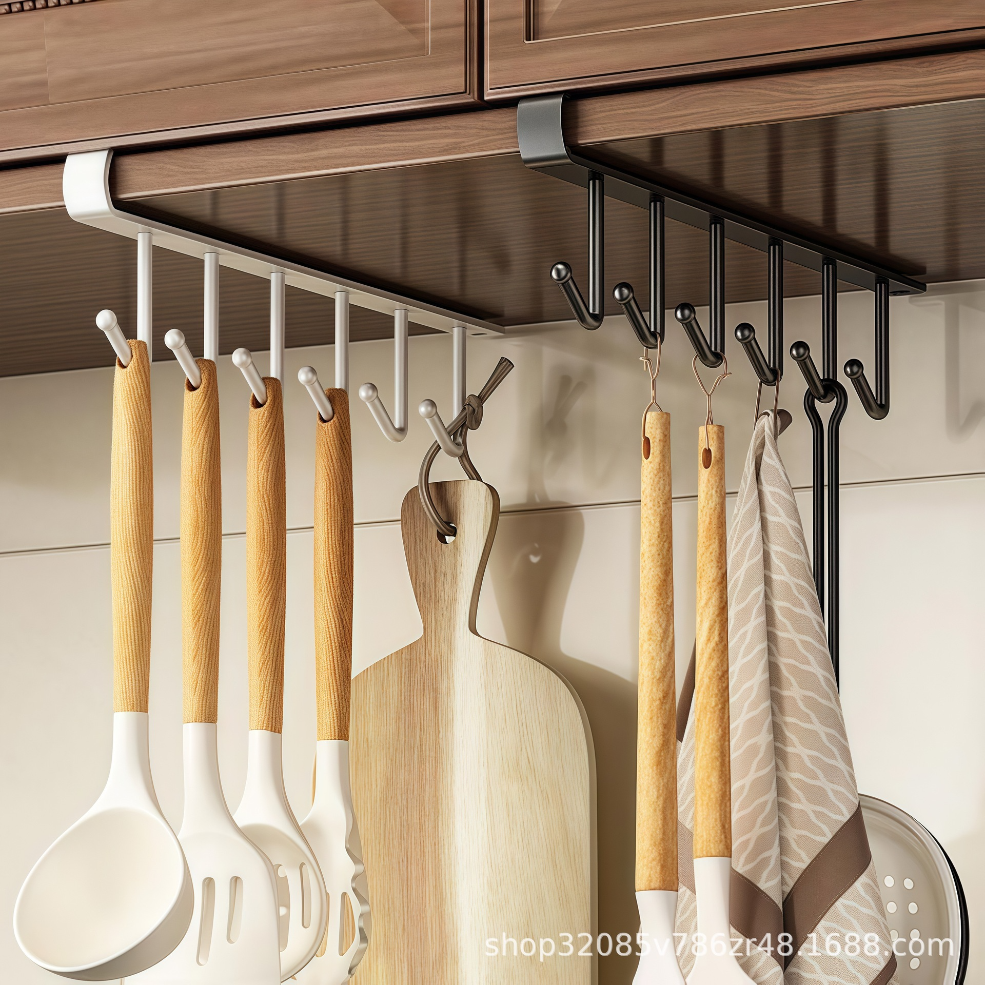 GlideHold® ShelfHooks 1+1 GRATUIT Étagère Suspendus Rack Crochets Pour Cuisine Et Placard