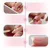 NailClear 1 + 1 3 En 1 Transparent Professionnelle Clou Construction Gel