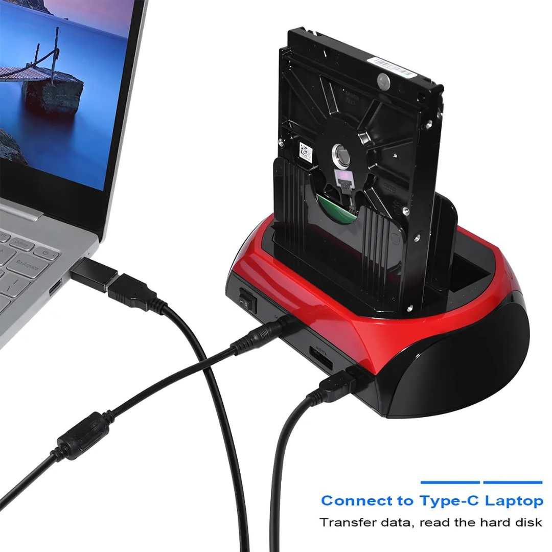 DataDock - Multifonction Disque Dur Lecteur De Carte Station D'Accueil