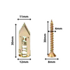 WallScrews - Haute Qualité Usage Intensif Sans Perçage Vis Muralest Et Ancrages