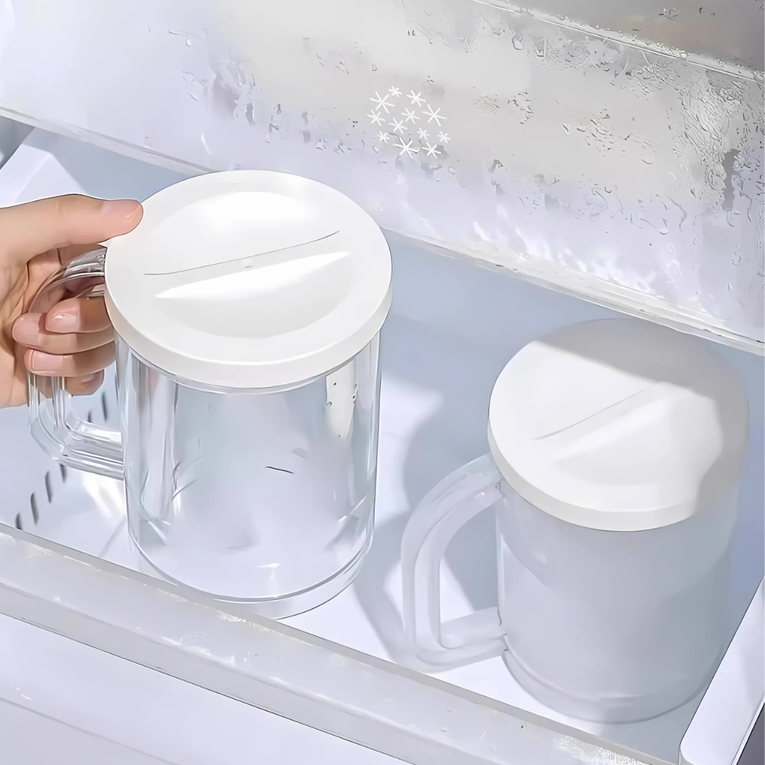Globetrek° IceMug 1+1 GRATUIT: Double Couche Refroidissement Rapide Congélateur Tasse