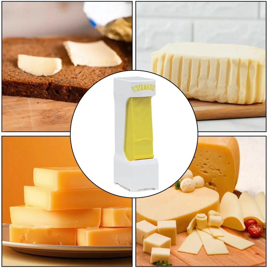 Globetrek° ButterSlicer: Facile Un Clic Beurre Trancheur Cuisine Outil