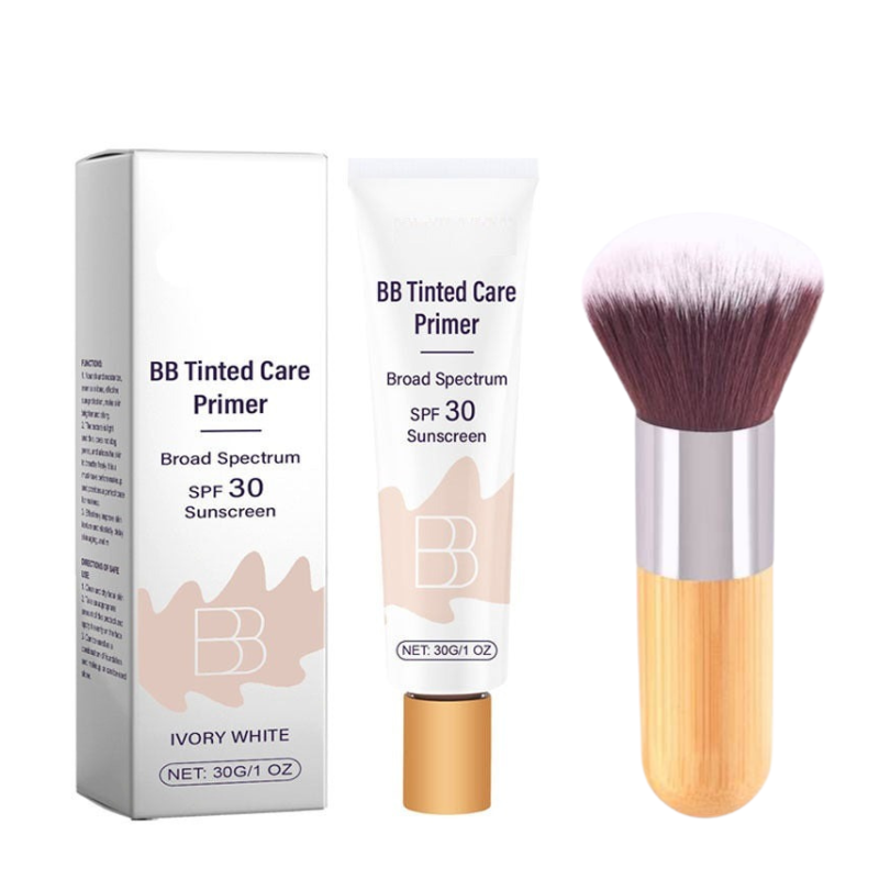 MoisturizerPrimer 1+1 GRATUIT - Tout En Un BB Crème Hydratante Teintée Base Et Crème Solaire