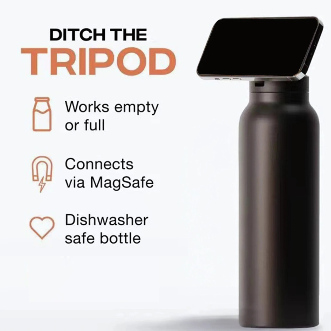 Holder360° MagneticBottle: Magnétique Bouteille D'eau Téléphone Support