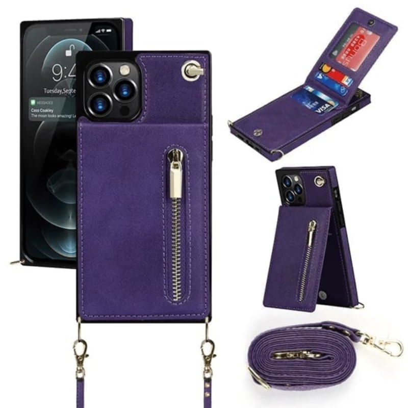 Icone™ PhoneWallet: Sac À Bandoulière Téléphone Portefeuille Et Porte-Cartes
