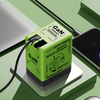 DualCharger: Charge Rapide Double Rétractable Câble Voyage Chargeur