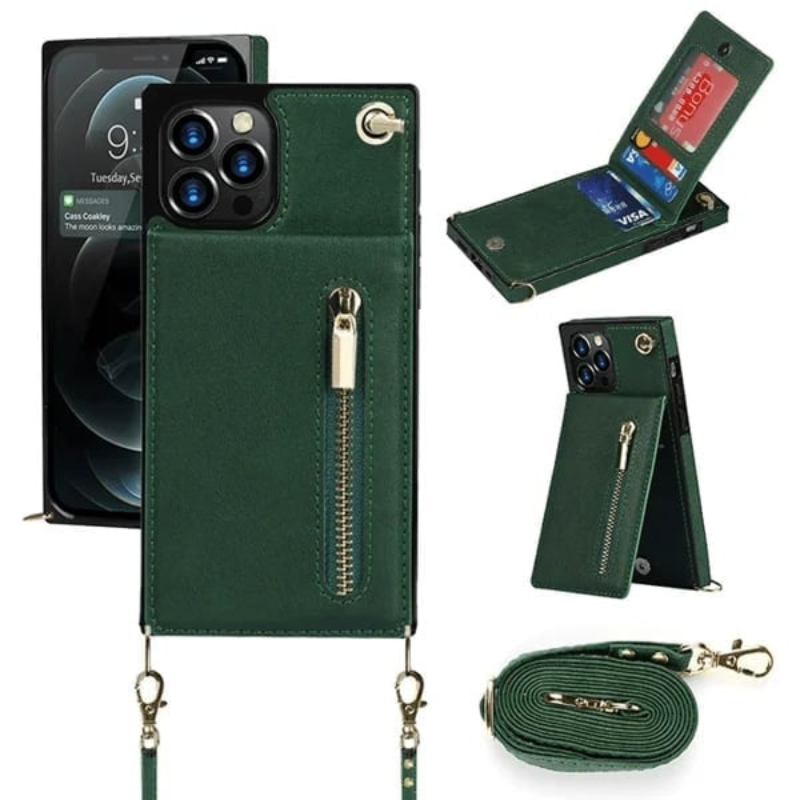 Icone™ PhoneWallet: Sac À Bandoulière Téléphone Portefeuille Et Porte-Cartes