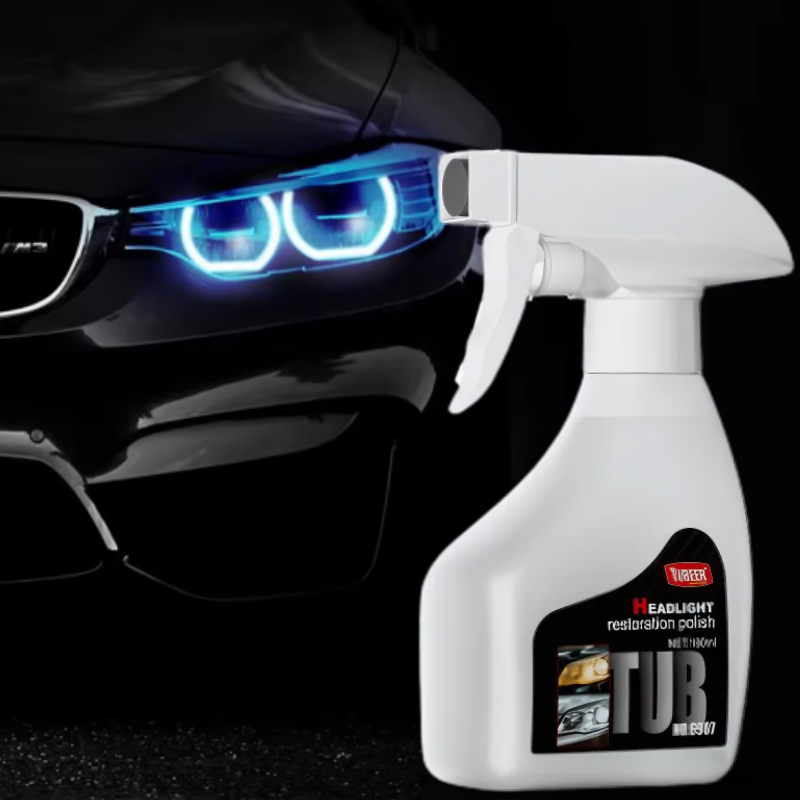 HeadlightSpray 1+1 GRATUIT: Facile À Utiliser Phares De Voiture Nettoyage Spray Set