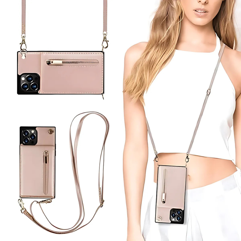 Icone™ PhoneWallet: Sac À Bandoulière Téléphone Portefeuille Et Porte-Cartes