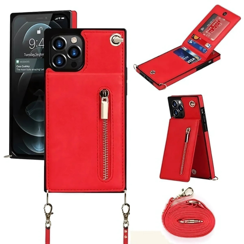 Icone™ PhoneWallet: Sac À Bandoulière Téléphone Portefeuille Et Porte-Cartes