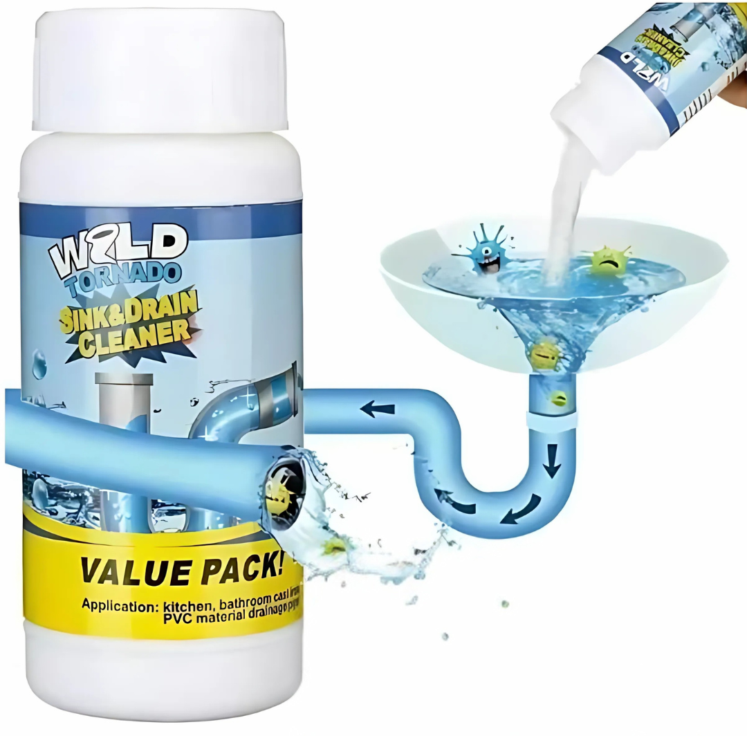 Cleaner Pro° PipeCleaner 1+1 GRATUIT : Évier Et Canalisation Tuyau Nettoyant Poudre