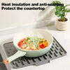 Globetrek° SiliconeMat 1+1 GRATUIT : Multifonctionnel Silicone Sécher Et Résistant À La Chaleur Tapis