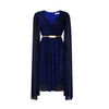 Icone™ ElegantDress: Col En V Femme Élégante Robe Avec Ceinture