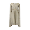 Icone™ ElegantDress: Col En V Femme Élégante Robe Avec Ceinture
