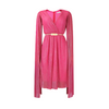 Icone™ ElegantDress: Col En V Femme Élégante Robe Avec Ceinture