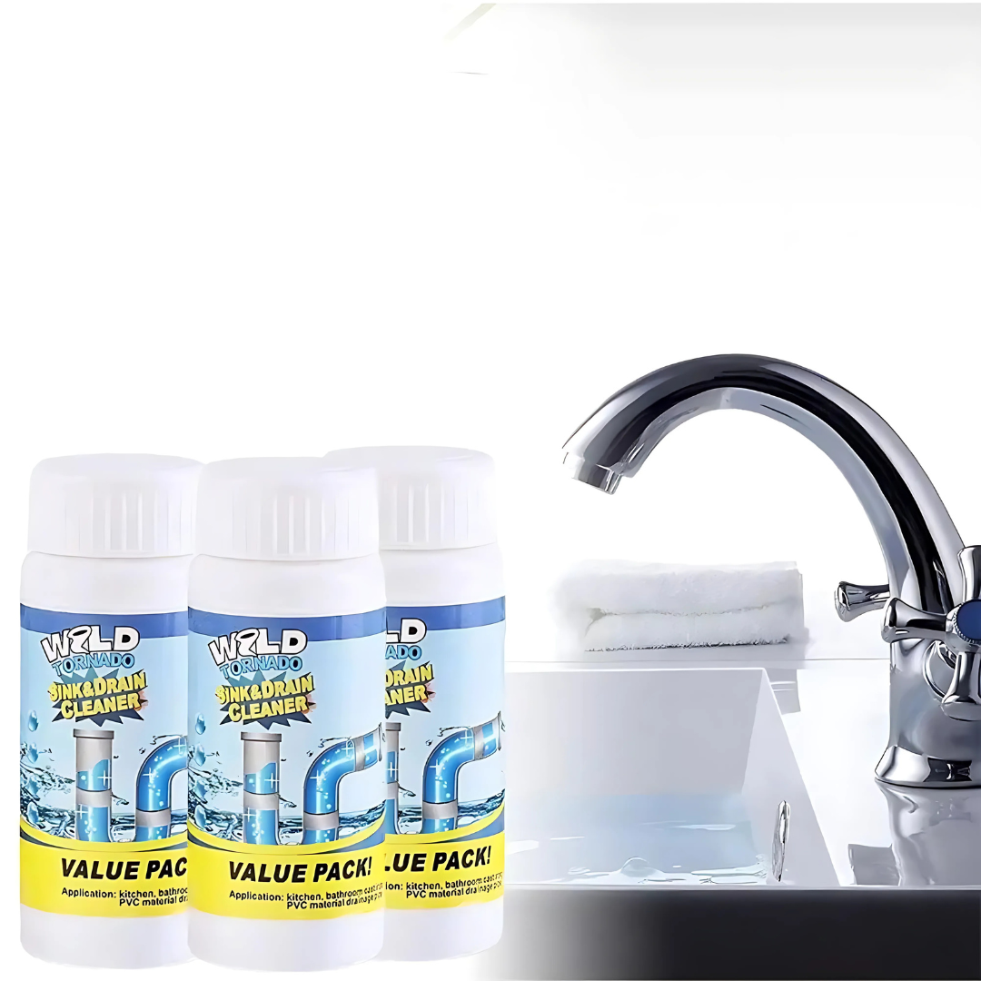 Cleaner Pro° PipeCleaner 1+1 GRATUIT : Évier Et Canalisation Tuyau Nettoyant Poudre
