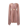 Icone™ ElegantDress: Col En V Femme Élégante Robe Avec Ceinture