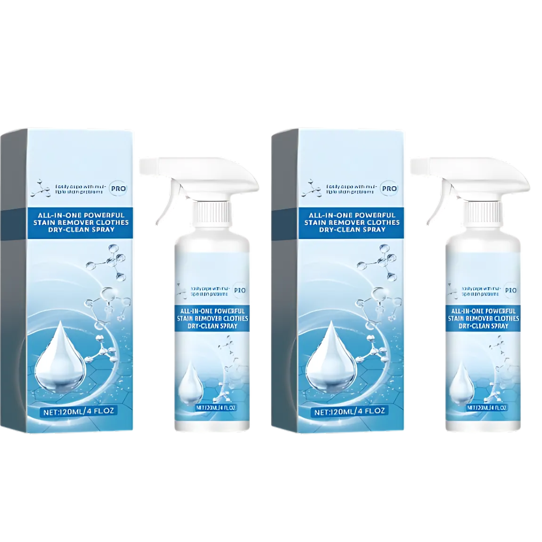 StainRemover 1+1 GRATUIT - Puissant Spray Vêtements Tache Dissolvant