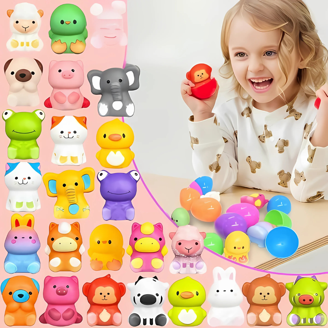 Kletshuts™ EggsSuprise: Oeufs Surprise De Pâques Avec Jouets à Presser
