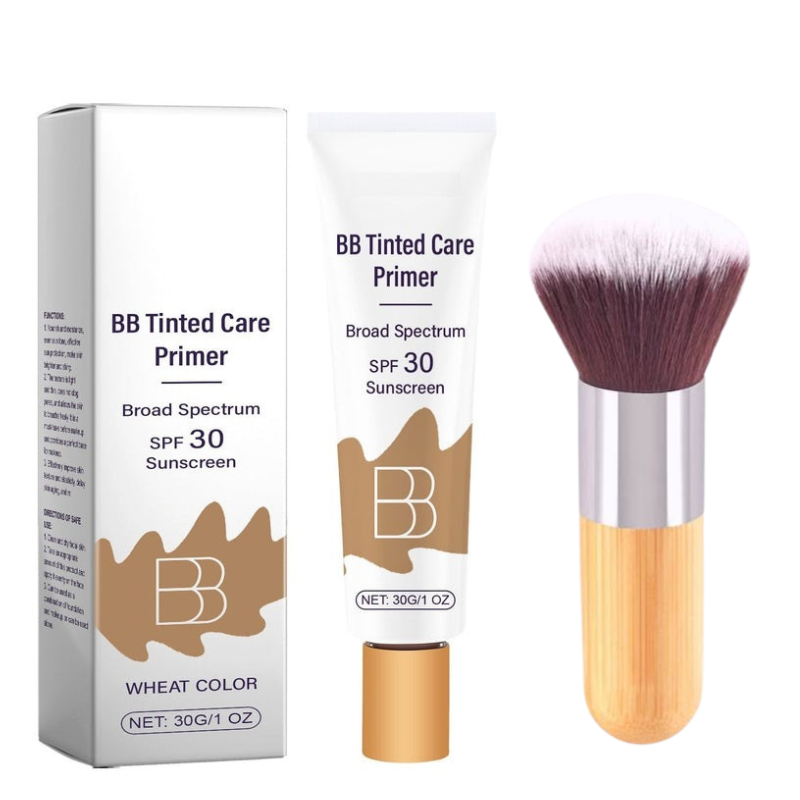 MoisturizerPrimer 1+1 GRATUIT - Tout En Un BB Crème Hydratante Teintée Base Et Crème Solaire