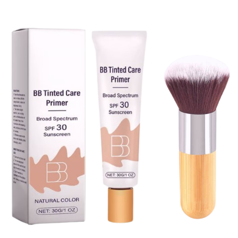 MoisturizerPrimer 1+1 GRATUIT - Tout En Un BB Crème Hydratante Teintée Base Et Crème Solaire