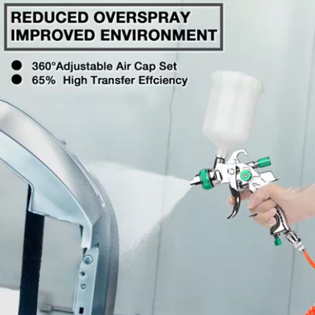 Globetrek° SprayPro: HVLP Professionnel Peinture Pulvérisateur Outil Set