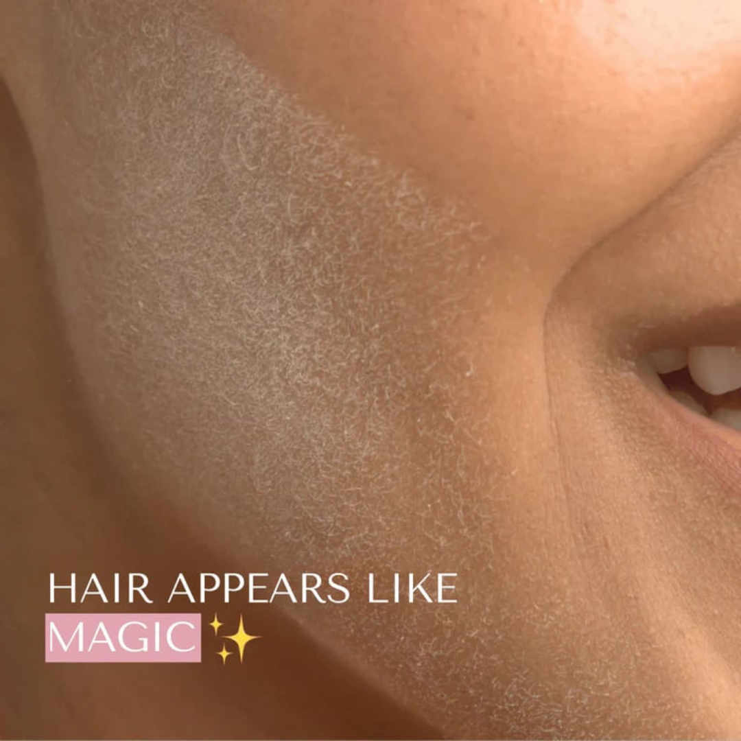 HairIdentifier 1+1 GRATUIT: Facile À Utiliser Poils Du Visage Identificateur Spray Avec Rasoirs