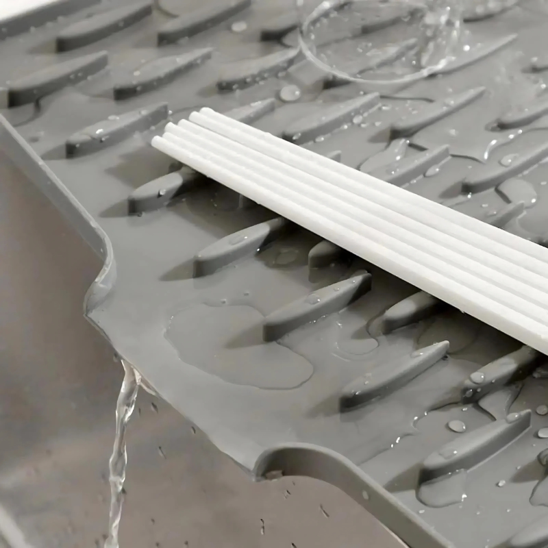 Globetrek° SiliconeMat 1+1 GRATUIT : Multifonctionnel Silicone Sécher Et Résistant À La Chaleur Tapis
